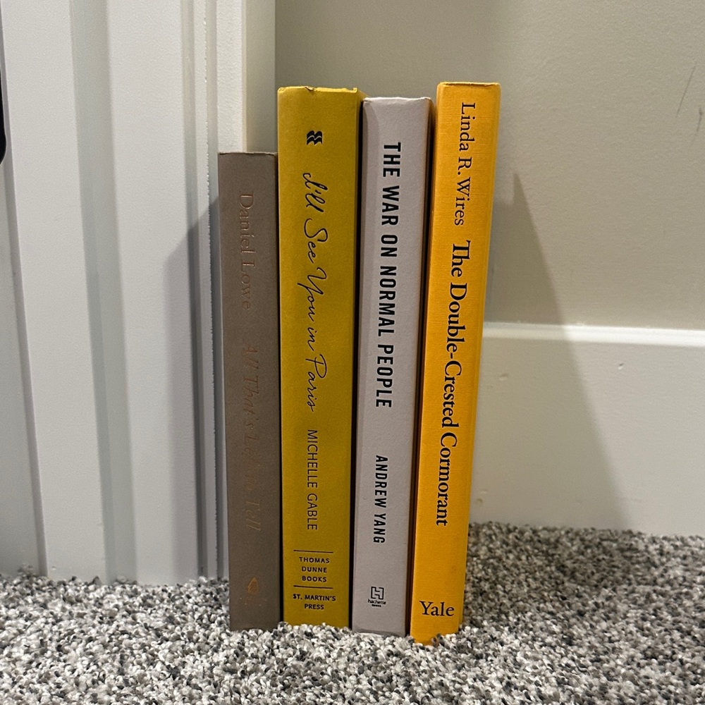 Decorative Book Bundle #8 - Set of Four Hardcover Books